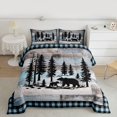 thumbnail image 2 of Castle Fairy Safari Bear Bedding Comforter Set 2pcs for Boys Girls,Jungle Animal Wildlife Twin Comforter Sets Microfiber,Vintage Cabin Aesthetic Breathable Bedding Set,Super Cozy Room Decor, 2 of 8