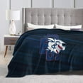 thumbnail image 4 of University of St Thomas Fleece Blanket, Very Soft Microfiber Flannel Blanket for Couch Warm and Cozy for All Seasons, 4 of 6