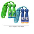 thumbnail image 2 of Kids Wooden Adjustable Cotton Ping Rope For Boys Girls Students Fitness Outdoor Exercise, 2 of 5