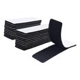 thumbnail image 4 of yotijay Hook and Loop Tape Easy to Use Interlocking Tape for Tablecloths Craft Black 2.5cmx10cm, 4 of 9