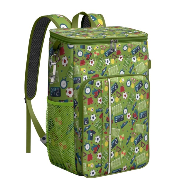 Cooler Backpack for Workers & Students - Insulated Lunch Backpack with Tablet Compartment and Multiple Pockets for Organization