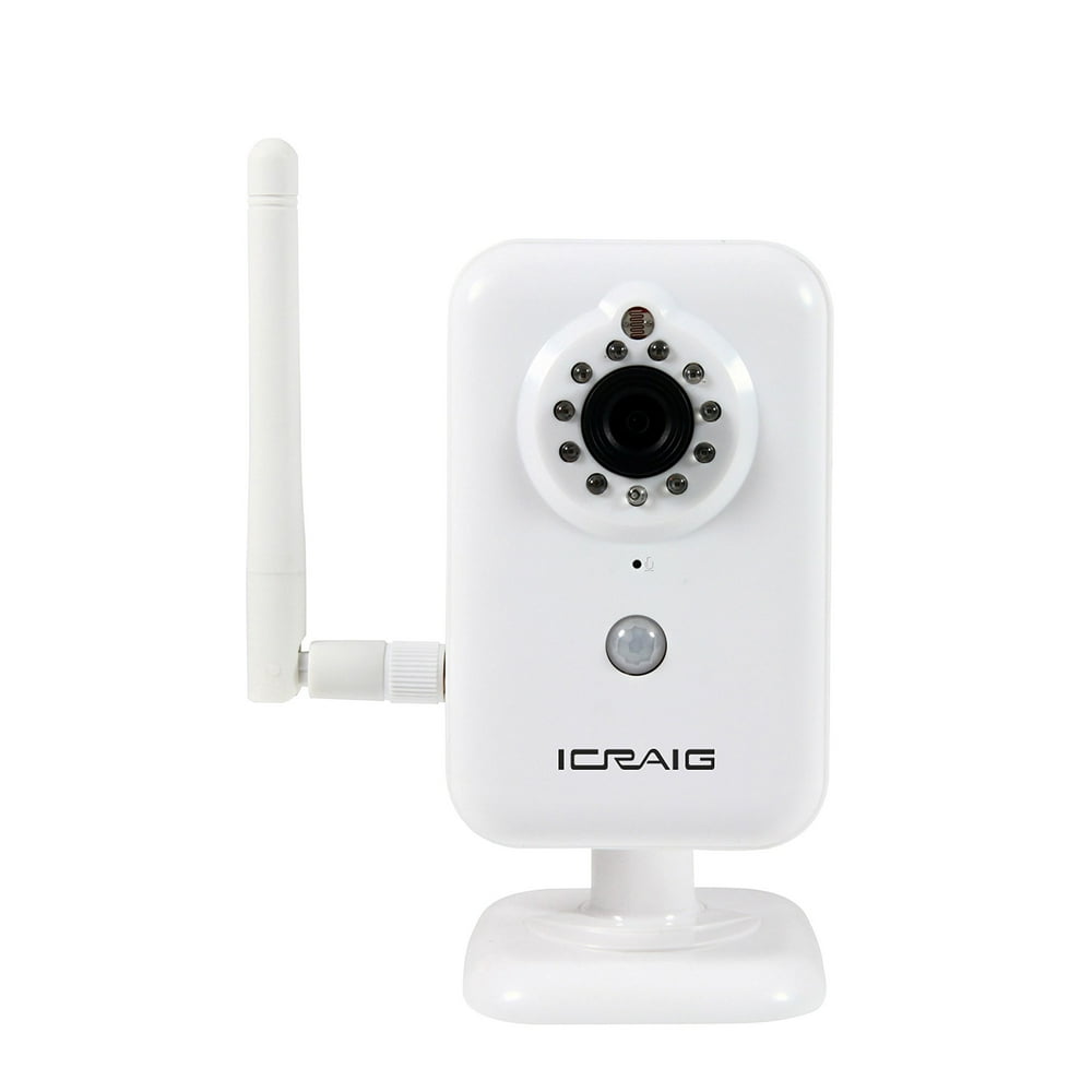 I.P. Security Camera with Night Vision and BuiltIn Microphone