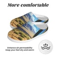 thumbnail image 6 of Goofa Western Desert Cactus Print Womens Mens Cotton Lightweight House Slippers , Washable Home Slippers,Indoor Comfy Bedroom Cozy Slippers-42/43, 6 of 7