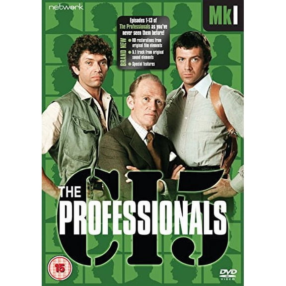 The Professionals (Series 1) - 5-DVD Box Set ( The Professionals: Mk 1 (Series One) ) [ NON-USA FORMAT, PAL, Reg.0 Import - United Kingdom ]
