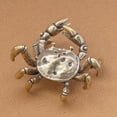 thumbnail image 6 of Creative Cute Crab Pen Holder,Brass Crab Pen Holder,Crab Spoon Holder,Realistic Weightlifting Crab Shaped Pencil Rack,Funny Brass Weightlifting Crab Pen Holder,for Pen Storage Office Display Decor, 6 of 8