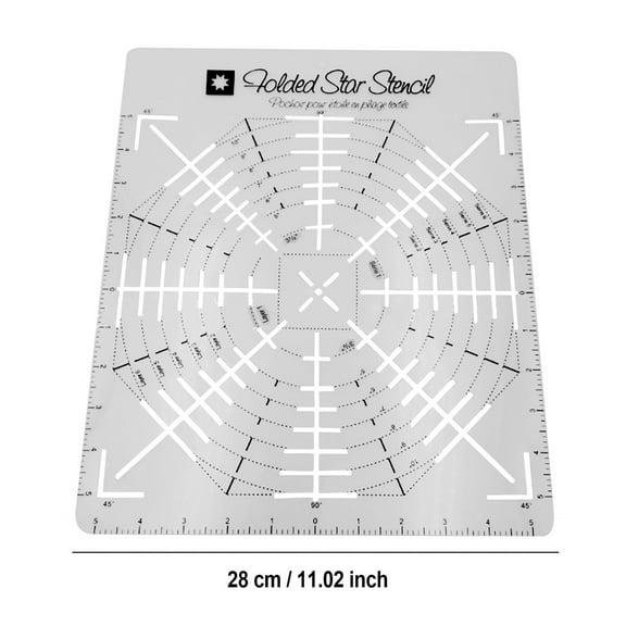 Quilting Template Patchwork Template Diy Cushion Cozy Template Sewing 10 Inches