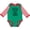 Green and Red, variant on Inktastic Handpicked for Earth by My Great Grandma in Heaven Boys or Girls Long Sleeve Baby Bodysuit