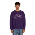thumbnail image 4 of Better Late Than Ugly Unisex Heavy Blend™ Crewneck Sweatshirt, 4 of 4
