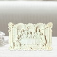 thumbnail image 6 of Jesus having dinner Figurine, Religious Sculpture, Religious resin Decorative Holy Mother Mary Statue for Desk, Living Room, Bedroom Car, 6 of 8