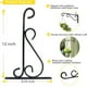thumbnail image 4 of Cesta colgante de 30 cm | Para uso en interiores y exteriores | Maceta de plástico resistente con cadena | 1 unidad, 4 of 6