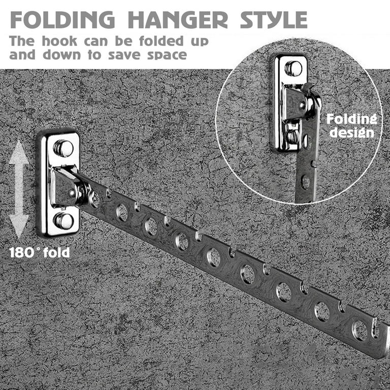 Hangers that fold down sale