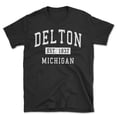 thumbnail image 1 of Delton Michigan Classic Established Men's Cotton T-Shirt, 1 of 1