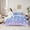 Purple Blue, variant on Manfei Merry Christmas 7 Pieces Bedding Comforter Set,Xmas Snowflake Full Bedding Set,Blue Purple White Fitted Sheet Flat Sheet For Teens,Ultra Soft Home Decor Reversible
