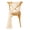 Champagne, variant on OIUR Chiffon Chair Sashes Wedding Aisle Decorations 9Ft Wrinkle-Free Draping Fabric for Ceremony Reception Party Banquet Decoration