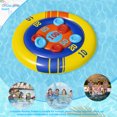 thumbnail image 4 of Tableros inflables de verano con 6 juegos de discos, bandeja inflable para niños, deportes acuáticos JShteea El nuevo, 4 of 9