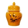 thumbnail image 1 of GROWTH TANK Ceramic Tea Canister Storage Pots Can Storage Box Flowerpot Porcelain Ginger Jar Butterfly, 1 of 9