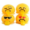 DZT1968 Novelty Gag Toys Spitting Yolk Emoji Egg Prank Squeeze Stress Relief Toys Gifts