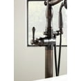 thumbnail image 5 of Delta Cassidy Traditional Floor Mount Tub Filler Trim - Less Handle, Champagne Bronze, 5 of 7