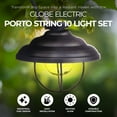 thumbnail image 2 of Globe Electric Porto String 10 Light Set with Incandescent Design, Black, 2 of 5