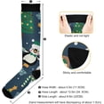 thumbnail image 3 of FREEAMG Christmas Compression Socks Women Men Long Stocking (20-30mmHg) Travel Knee High Stockings for Athletic Sports,Running,Cycling,Nursing, 3 of 7