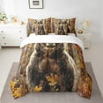 thumbnail image 2 of Erosebridal 7 Piece Bear Comforter Set Twin Woodland Animal Bear Bed in a Bag with Sheets Wildlife Decor for Home,Rustic Cabin Farmhouse Bedding Set with Fitted Sheet,Flat Sheet,Pillowcases, 2 of 5