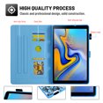 thumbnail image 3 of Samsung Galaxy Tab A8 2021 Case, Dteck Flip Case for Samsung SM-X200/X205 10.5 inch, Cute Pattern Folio Flip Case with Credit Card Slots for Samsung Galaxy Tab A8 10.5 (2021),Pear Blossom, 3 of 5