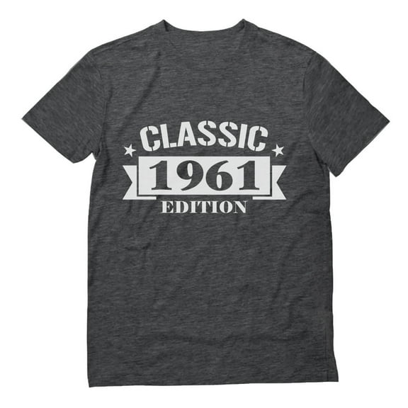 Tstars Mens 60th Birthday Gift Birthday Gift for 60 Year Old Shirt 1961 Classic Edition Graphic Tee Birthday Party Birthday Shirts for Men T Shirt