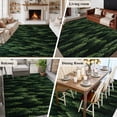 thumbnail image 5 of 5'x8' Area Rugs, Green Forest Indoor Outdoor Area Rug for Living Room Bedroom, Pine Trees Modern Mysterious Art Washable Bathroom Rugs Kitchen Floor Carpet Mats Home Decor Aesthetic, 5 of 8