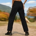 thumbnail image 6 of GUACER Women's Cargo Joggers Elastic Waist Drawstring Utility Pants with Pockets Trousers, 6 of 6