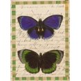 thumbnail image 2 of Gould-Porter, William 11x14 White Modern Wood Framed Museum Art Print Titled - Butterfly Collage, Runaway, 2 of 4