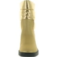 thumbnail image 3 of Franco Sarto Women's L-Snow Mid Calf Boots Gold 8M, 3 of 3