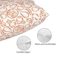 thumbnail image 5 of Salouo Simple Fruit Pattern Pillow Cases,1PC Pillow Covers with Envelope Closure Decorative Pillow Case for Bed Couch,Pillows Not Included-20"x30", 5 of 6