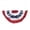 Whitre(1 Pack 1.5x3 Feet), variant on 1 Pack 1.5x3 Feet USA Pleated Fan Flags, Patriotic USA Bunting Banner for Outside,Half Fan Flag Home Decor for 4th of July Memorial Day Independence Day Fourth July Decorations Outdoor(White)