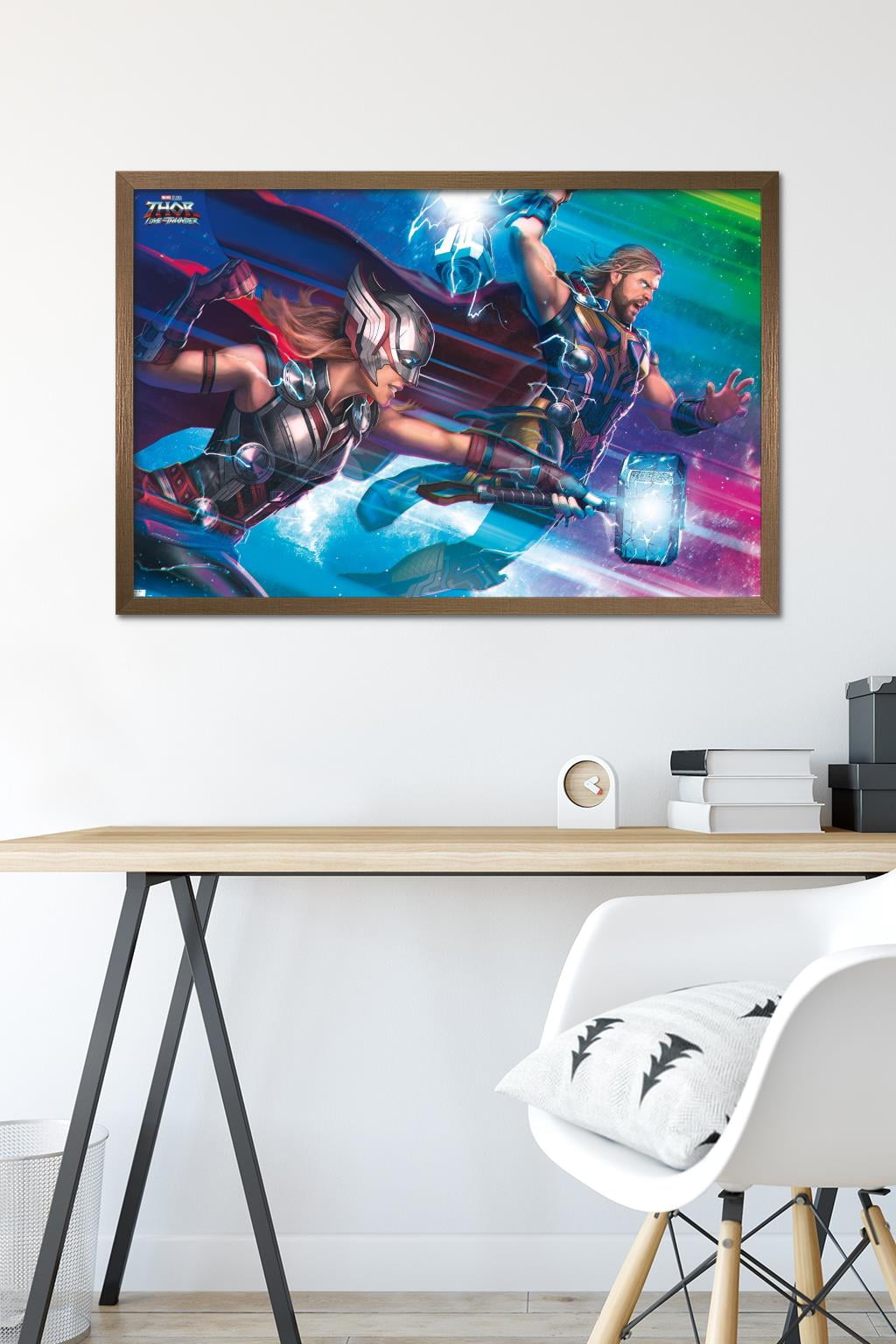 Marvel Thor: Love and Thunder - Bifrost Wall Poster, 22.375" x 34" Framed