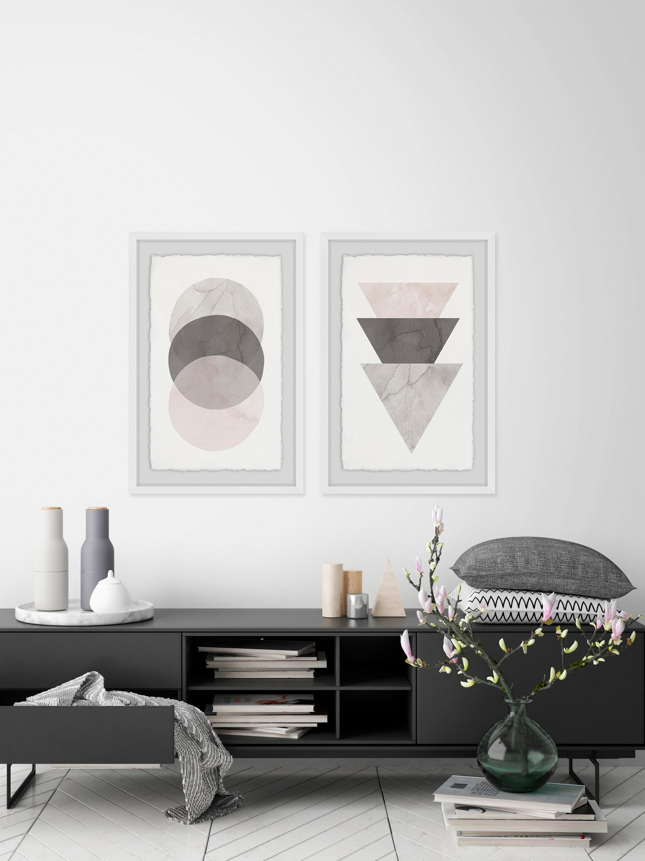 Marmont Hill Triple Shade Diptych, 24" x 32"