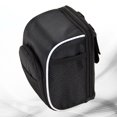 thumbnail image 3 of EeaseMX Bolsa para manillar de bicicleta, bolsa de almacenamiento frontal, plegable, para exteriores (negra), 3 of 7