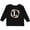 AB-Black, variant on Monogram Letter L Rose Floral Wreath Gift Girls Long Sleeve Toddler T-Shirt