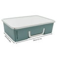 thumbnail image 4 of Modern 10 Pieces Box Flat Organizer File Box with Lid Storage Bins Flat Storage Bins, 4 of 18