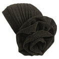 thumbnail image 2 of Women's Muslim Elastic Band Ethnic Hijab Solid Color Adjustable Small Cap Tube Cap Wrapped Turban Cap Lace Up, 2 of 4