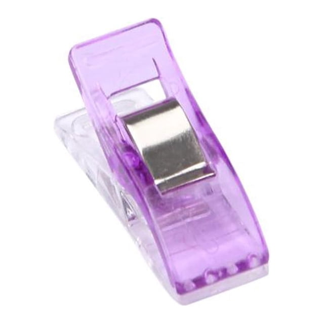 20 Pcs Sewing Quilt Binding Plastic Clips Clamps Pack Pp