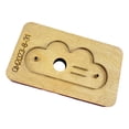 thumbnail image 4 of Wood Leather Cutting Die Pendant Cutting Tools Leather Template Cutting Mold, 4 of 8