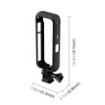 thumbnail image 2 of PULUZ PC Protective Frame for Insta360 ONE X2, with Adapter Mount & Screw(Black), 2 of 8