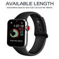 thumbnail image 3 of Autorización：Correa de reloj deportivo compatible con Watch 42-44 mm Correa deportiva de repuesto de silicona suave Compatible con iWatch Series 5/4/3/2/1, S/M, M/L Adepaton 2033270-3, 3 of 9