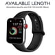 thumbnail image 3 of Autorización：Correa de reloj deportivo compatible con Watch 42-44 mm Correa deportiva de repuesto de silicona suave Compatible con iWatch Series 5/4/3/2/1, S/M, M/L Adepaton 2033270-3, 3 of 9
