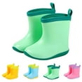 thumbnail image 5 of Gelikeya Rain Boots for Girls Cartoon Dinosaur Soft and Breathable Rain Shoes Back To School Shoes (Blue, Size 10-10.5 Years), 5 of 5