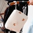 thumbnail image 3 of HeroNeo Stylish Diaper Bag Organizing Pouches for Diaper Bag- Multi-pocket Diaper Bag Bear Mummy Bag Cotton Clutch, 3 of 13