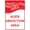 Warning Sign 3, variant on Warning Resident Parking Only Bidirectional Arrow Sign 8"x12" - Aluminum Metal Tin Decor for Residential Complex Home Business Road