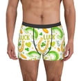 thumbnail image 4 of Wukai St Patrick's Day1 Print Men’s Underwear Breathable Boxer Briefs,&nbsp;Moisture Wicking & Breathable-Large, 4 of 7