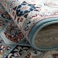 thumbnail image 6 of Rugs.com Rabia Collection Rug – 7' Round Blue Low Rug Perfect For Kitchens, Dining Rooms, 6 of 6