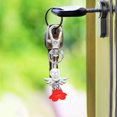 Angle Eye Rings GETAJGHSD Assorted Color Angel Keyrings Zinc Alloy Plastic Creative Key ...